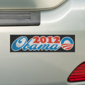 Obama 2012 Vintag Autoaufkleber (Auf Auto)