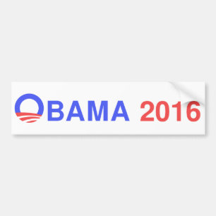 OBAMA 2016 AUTOAUFKLEBER