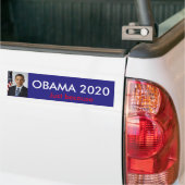 Obama 2020 nur weil autoaufkleber (Auf Lkw)