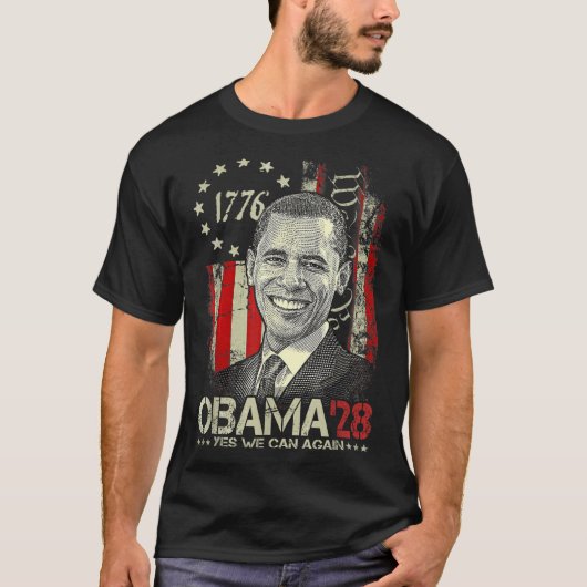 Obama 2028 _2 T-Shirt (Vorderseite)