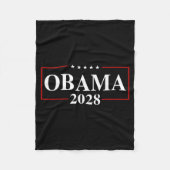 Obama 2028 3rd Term Lets Fix This - Obama For Pres Fleecedecke (Vorderseite)