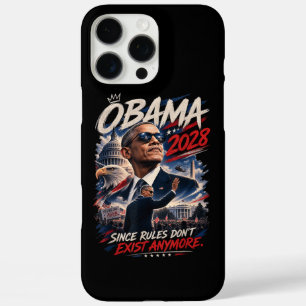 Obama 2028 Da Regeln nicht mehr existieren iPhone 16 Pro Max Hülle