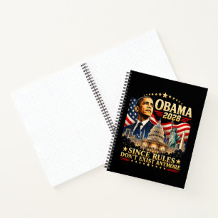 Obama 2028 Da Regeln nicht mehr existieren Notizblock
