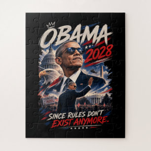 Obama 2028 Da Regeln nicht mehr existieren Puzzle