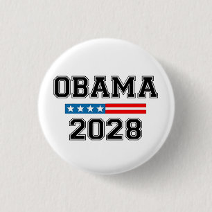 Obama 2028 Demokratie Wahl USA Button