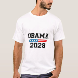 Obama 2028 Demokratie Wahl USA T-Shirt