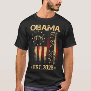 Obama 2028 für die Wahl zum Präsidenten 2028 T-Shirt
