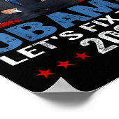 Obama 2028 Lasse Behebung dieses Problems 7 Poster (Ecke)