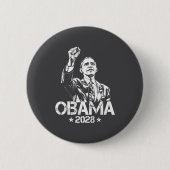 Obama 2028 Let's Fix This Obama 48th President Button (Vorderseite)