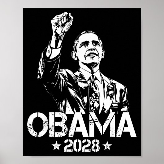 Obama 2028 Let's Fix This Obama 48th President Poster (Vorne)