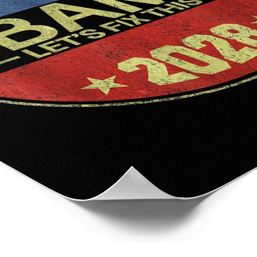 Obama 2028 poster (Ecke)