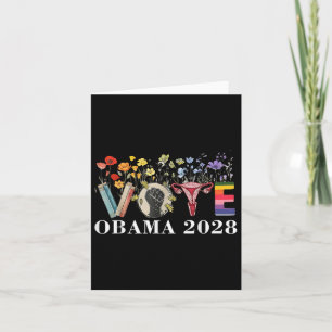Obama 2028 Shirt Abstimmung Obama für Präsident 20 Karte
