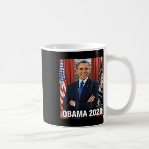 Obama 2028 Shirt Wahl Obama für Präsident 2028 Kaffeetasse