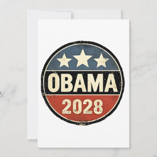 Obama 2028 US-Wahlpolitik Einladung