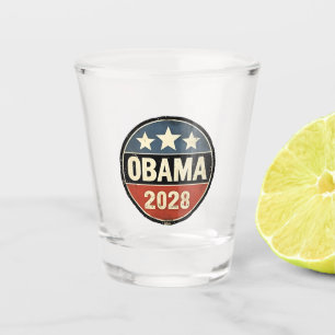 Obama 2028 US-Wahlpolitik Schnapsglas