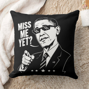 Obama 2028 Vermisse Mich Schon Präsident 44 Lustig Kissen