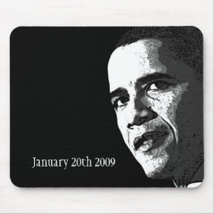 Obama - 20. Januar 2009 - Mousepad