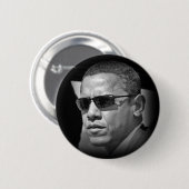 Obama 2 COOLER Button (Vorne & Hinten)