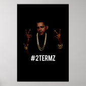 Obama 2Termz Wall Poster (Vorne)