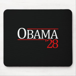 Obama '28 Obama 2028 Präsident Barack Obama 20 Mousepad