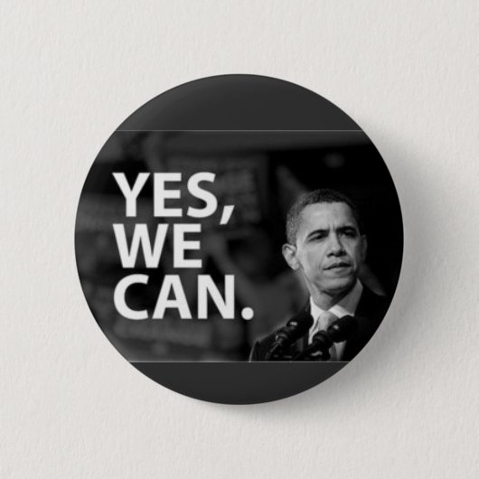 Obama 3 button (Vorderseite)