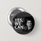 Obama 3 button (Vorne & Hinten)