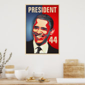 Obama - 44. Amtseinführung des Präsidenten Poster (Küche)