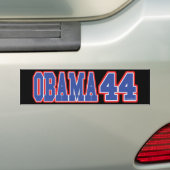 OBAMA 44 AUTOAUFKLEBER (Auf Auto)