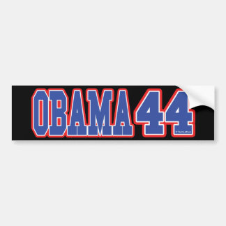 OBAMA 44 AUTOAUFKLEBER