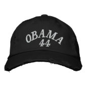 OBAMA 44 BESTICKTE KAPPE (Vorderseite)