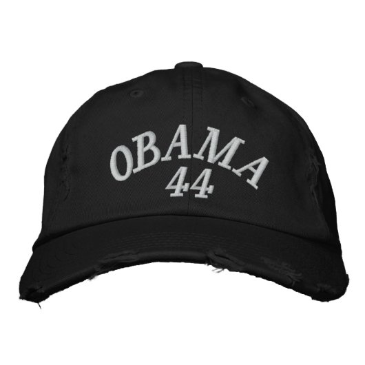 OBAMA 44 BESTICKTE KAPPE (Vorderseite)