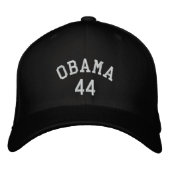 Obama 44 bestickter Hut (Vorderseite)