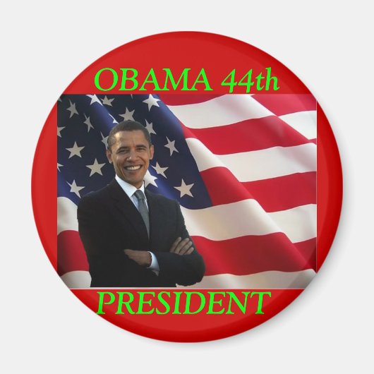 OBAMA 44. PRÄSIDENT MAGNET (Vorne)