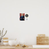 Obama 44. Präsident Poster (Küche)