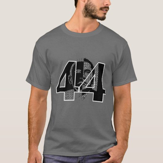 Obama 44. Präsident T - Shirt (Vorderseite)