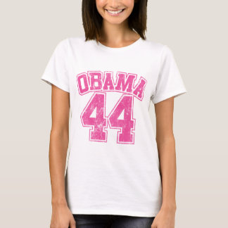 Obama 44 rosa heller Frauen T-Shirt