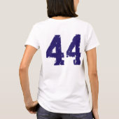 Obama 44 T-Shirt (Rückseite)