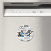 Obama 44 Zeitungsmagnet mit Schlagzeilen Magnet (In Situ (Geschirrspüler))