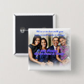 Obama,45. Präsident_Button Button (Vorne & Hinten)