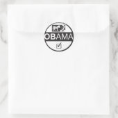 OBAMA 59 FÜNFZIG STICKER (Tasche)