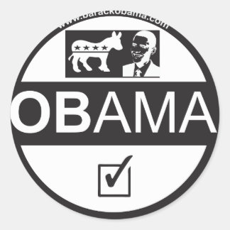 OBAMA 59 FÜNFZIG STICKER