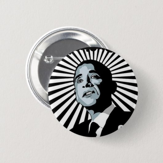 Obama 5 button (Vorne & Hinten)