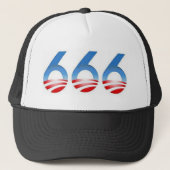 Obama 666 truckerkappe (Vorderseite)