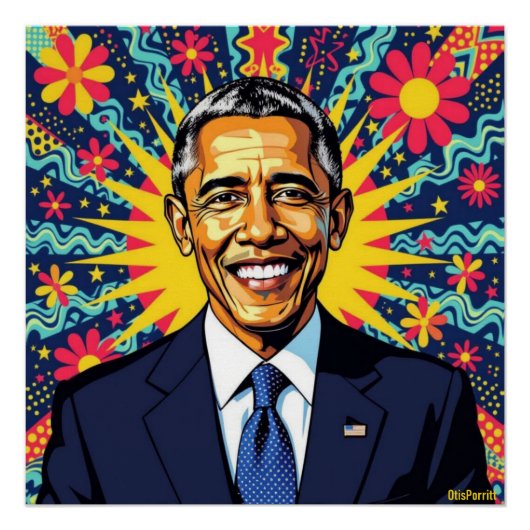 OBAMA-8 POSTER (Vorderseite)
