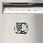 Obama 9 Dollar Bill Magnet (In Situ (Geschirrspüler))