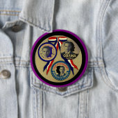 Obama, Abe, FDR u. JFK Button (Beispiel)