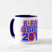 Obama Ace Tasse - wählen Sie Stil & Farbe (Vorderseite Links)