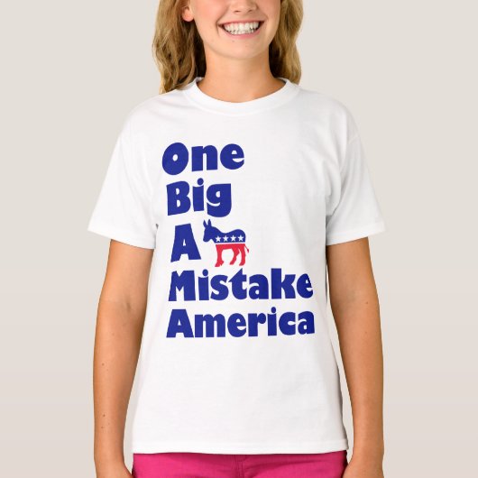 Obama-Akronym-T-Shirt T-Shirt (Vorderseite)