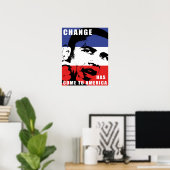 Obama - Amerika hat einen Wandel erlebt Poster (Heimbüro)