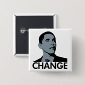 Obama: Ändern Sie quadratischen Knopf Button (Vorne & Hinten)